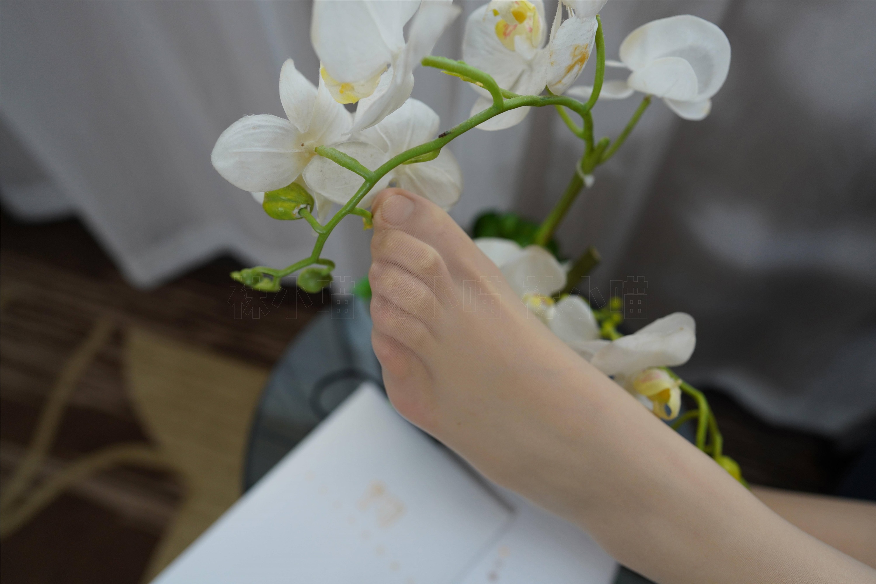 kittyWawa袜小喵  KT252 浅蓝连衣裙